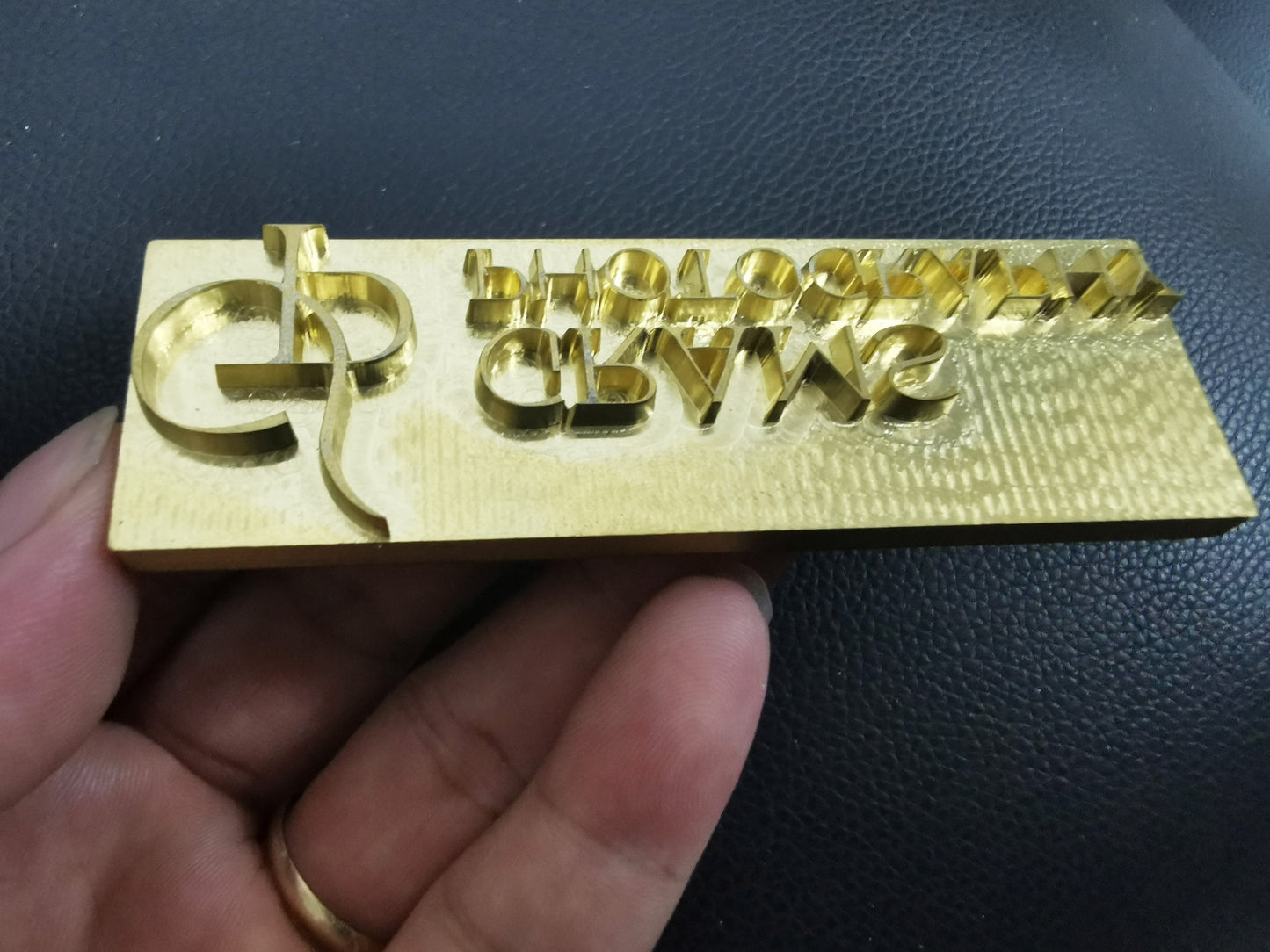 Linen Box Foil sStamping Logo Service