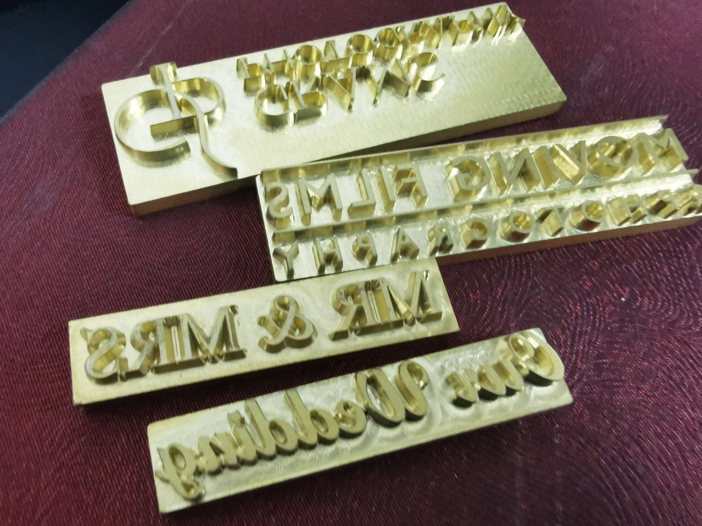 Linen Box Foil sStamping Logo Service