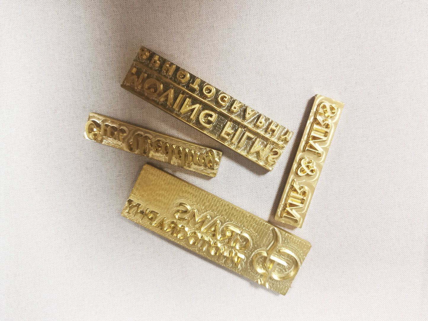 Linen Box Foil sStamping Logo Service